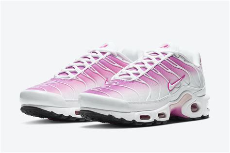 nike air max plus damen weiß rosa|Nike tuned Air Max Plus.